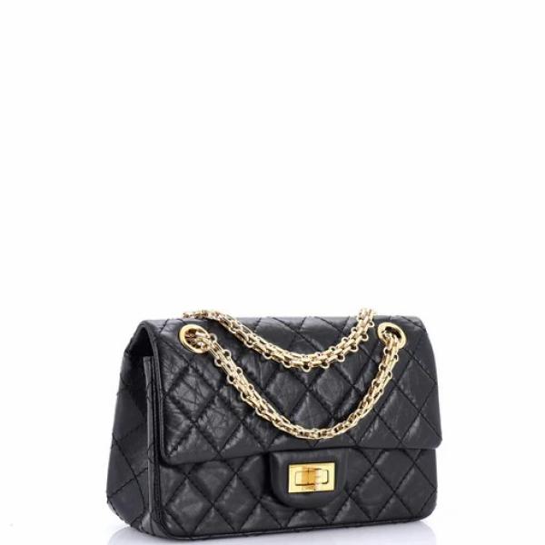 Chanel Reissue 2.55 Flap Bag Quilted Aged Calfskin Mini