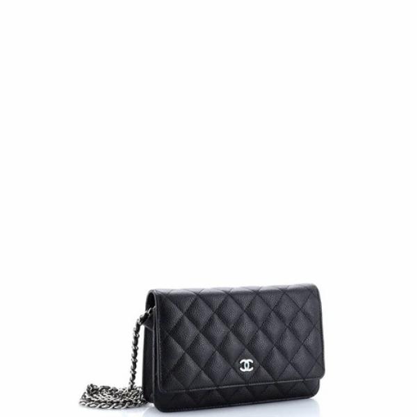 Chanel Wallet on Chain Quilted Caviar woc