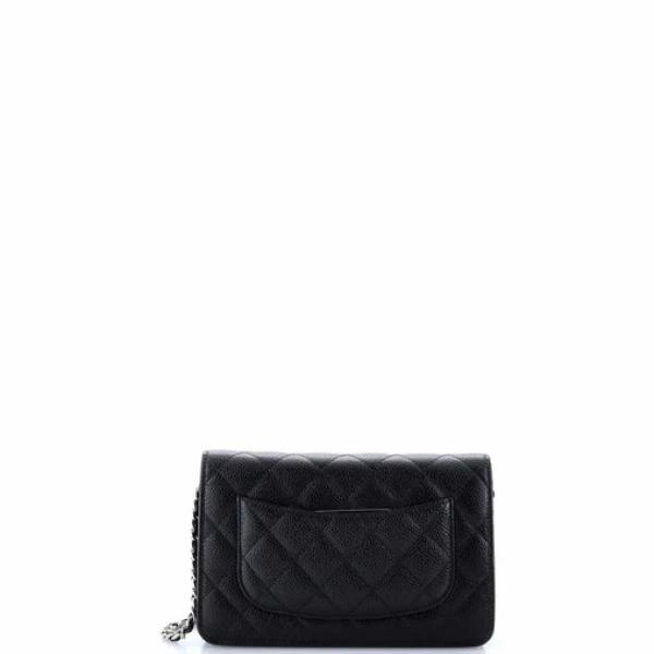 Chanel Wallet on Chain Quilted Caviar woc