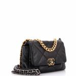 Chanel 19 Flap Bag Quilted Leather Medium
