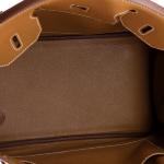 Hermes Birkin Handbag Gold Togo with Palladium Hardware 30