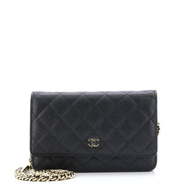 Chanel Wallet on Chain Quilted Caviar woc