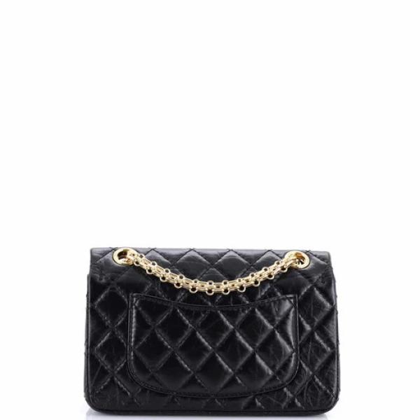 Chanel Reissue 2.55 Flap Bag Quilted Aged Calfskin Mini
