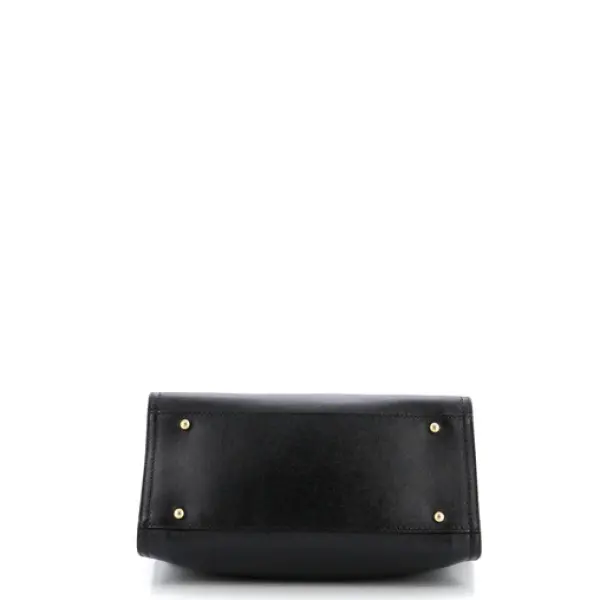 Chanel Deauville Tote Studded Caviar Small