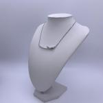 Chanel Ruban Collection 18K White Gold Diamond Bow Necklace