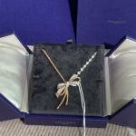 Chaumet Insolence Full-Diamond Bow Necklace