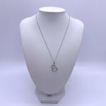 Qeelin Wulu Collection Petite Gourd 18K White Gold Diamond Pendant Necklace for Women