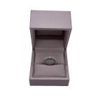 Van Cleef & Arpels Fleurette Sunflower White Gold Pave Diamond Wedding Ring