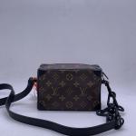 Louis Vuitton Mini Soft Trunk Brown Monogram Canvas Bag