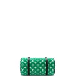 Louis Vuitton Papillon Handbag LV Match Monogram Jacquard Velvet