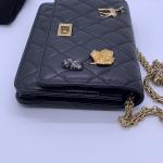 Chanel 2.55 WOC Limited Edition Badge Chain Bag