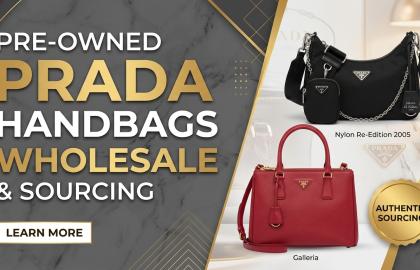 Pre-Owned Prada Handbags Wholesale: Re-Edition, Galleria & More