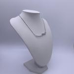 Chanel Ruban Collection 18K White Gold Diamond Bow Necklace