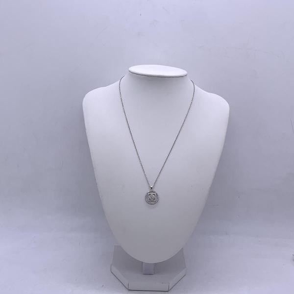 De Beers Enchanted Lotus Collection 18K White Gold Necklace