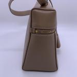 Loro Piana Extra Pocket L27 Milk Tea Calfskin Lunch Box Bag