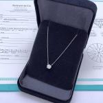 Tiffany 1-carat diamond platinum necklace for women