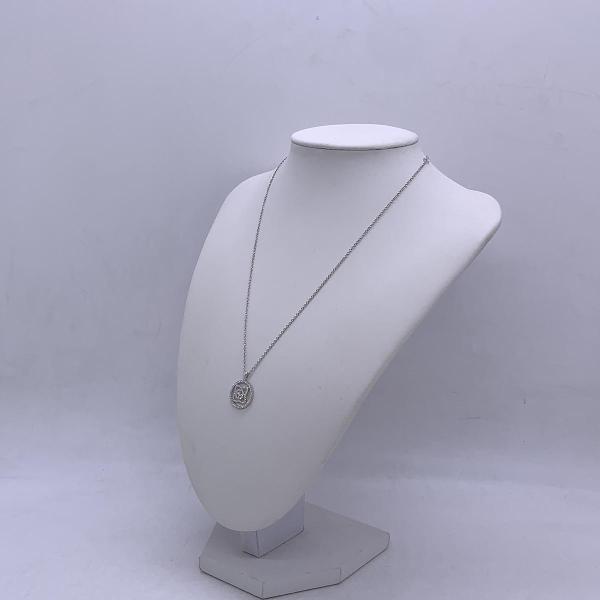 De Beers Enchanted Lotus Collection 18K White Gold Necklace