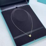 Tiffany 2.02ct Heart Shape Fancy Yellow Diamond Luxury Setting Necklace