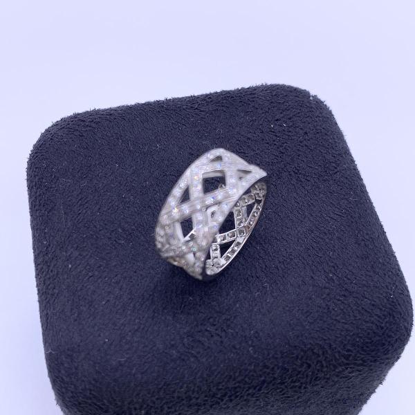 Tiffany & Co. Platinum Full Diamond Ring