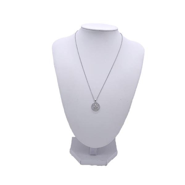 De Beers Enchanted Lotus Collection 18K White Gold Necklace