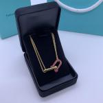 Tiffany Hardwear Large Double Link Ruby 18K Yellow Gold Women's Necklace