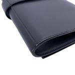 Hermès Médor CDC Clutch in Black (Noir) Box Calfskin with Palladium Hardware