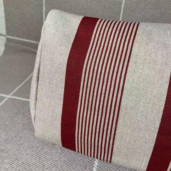 Hermes Herbag 50 Limited Edition Red Stripes Handbag