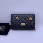 Chanel 2.55 WOC Limited Edition Badge Chain Bag