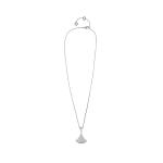Bvlgari DIVAS 'Dream collection exquisite diamond-encrusted fan 18k white gold necklace for men and women, a couple's style