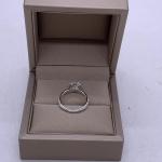 De Beers Pear-shaped Luxuriously Set 0.5ct Diamond Ring