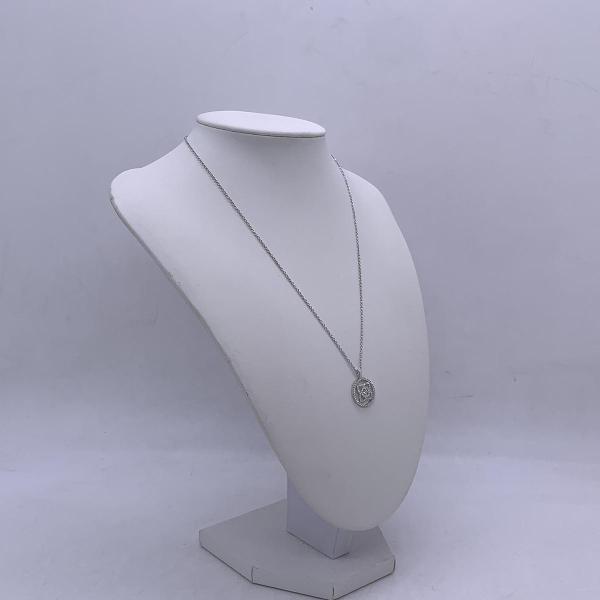 De Beers Enchanted Lotus Collection 18K White Gold Necklace