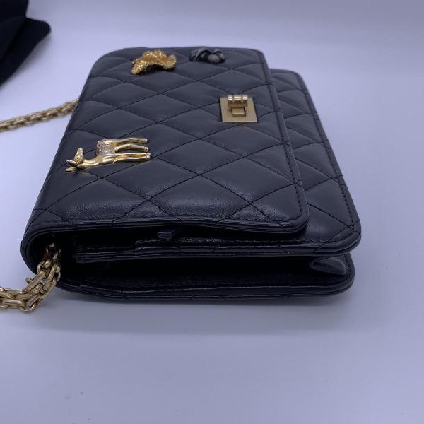Chanel 2.55 WOC Limited Edition Badge Chain Bag