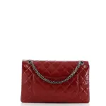 Chanel Reissue 2.55 Flap Bag Quilted Crinkled Patent 226