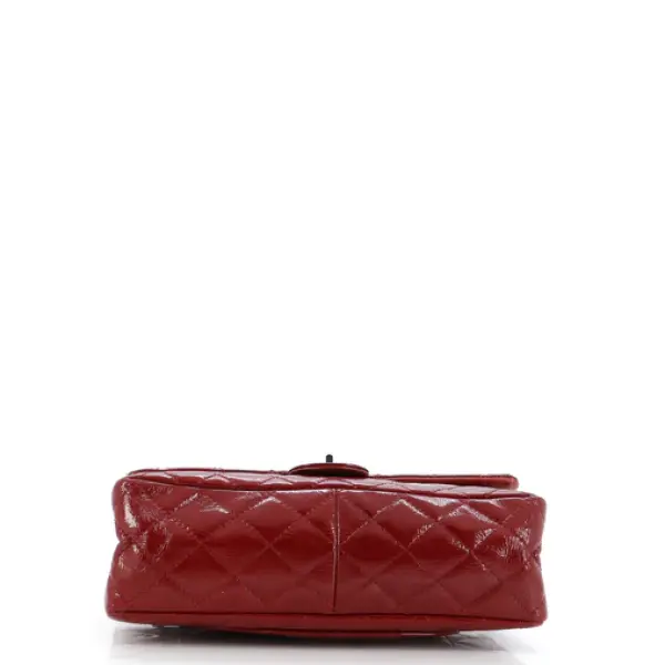 Chanel Reissue 2.55 Flap Bag Quilted Crinkled Patent 226
