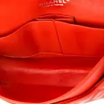 Chanel Classic Double Flap Bag Quilted Patent Medium