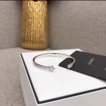 Chanel Comete Chevron Bracelet 18K White Gold and Diamonds