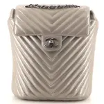 Chanel Urban Spirit Backpack Iridescent Chevron Calfskin Small