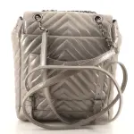 Chanel Urban Spirit Backpack Iridescent Chevron Calfskin Small