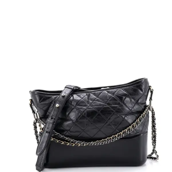 Chanel Gabrielle Hobo Quilted Aged Calfskin Medium