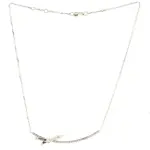 Chanel Ruban Pendant Necklace 18K White Gold and Diamonds