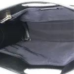 Chanel Charms Cut Out Handle Shopping Tote Quilted Aged Calfskin Large