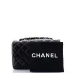 Chanel Classic Single Flap Bag Quilted Lambskin Mini