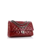 Chanel Reissue 2.55 Flap Bag Quilted Crinkled Patent 226