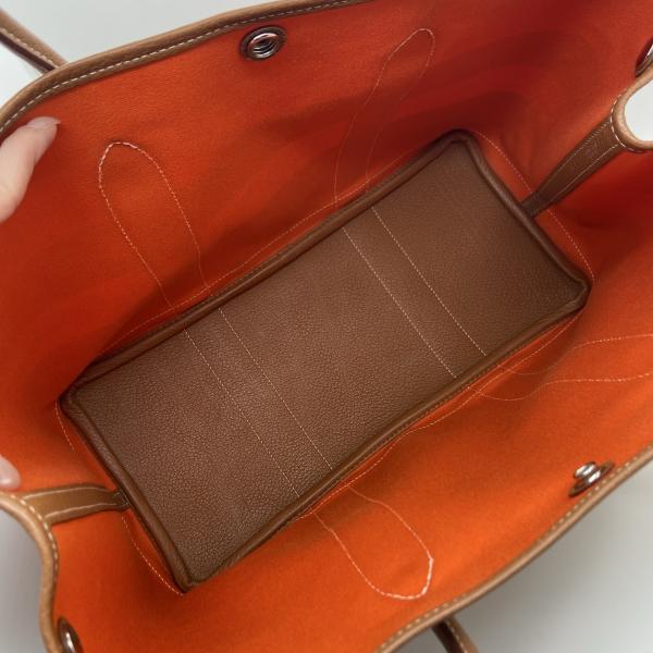 Hermes Garden Party 36 Limited Edition Multicolor Striped Tote Bag