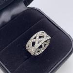 Tiffany & Co. Platinum Full Diamond Ring