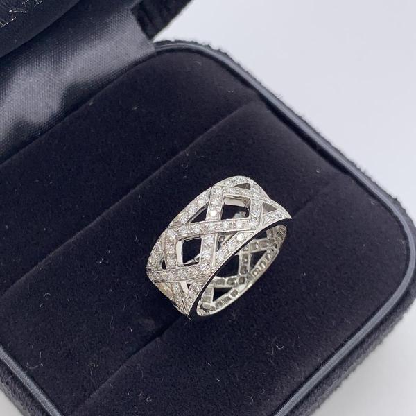 Tiffany & Co. Platinum Full Diamond Ring