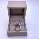 Qeelin Bo Bo Ruby & Diamond Crown Wide Band Ring