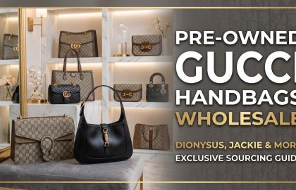 Pre-Owned Gucci Handbags Wholesale: Dionysus, Jackie & More