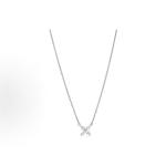 Tiffany & Co. Victoria series flower cluster four-leaf clover necklace small size
