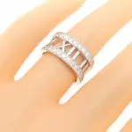 Tiffany & Co. Atlas Ring 18K White Gold